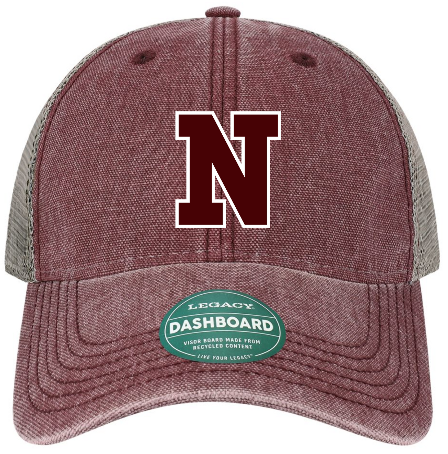 NHSF MAROON WASHED SNAPBACK HAT
