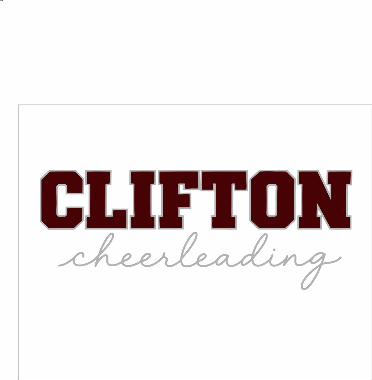 CLIFTON HS CHEER SPIRITWEAR