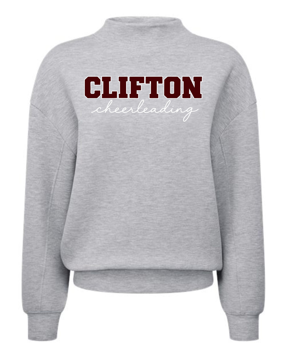 CHSC LADIES MOCK NECK SWEATSHIRT