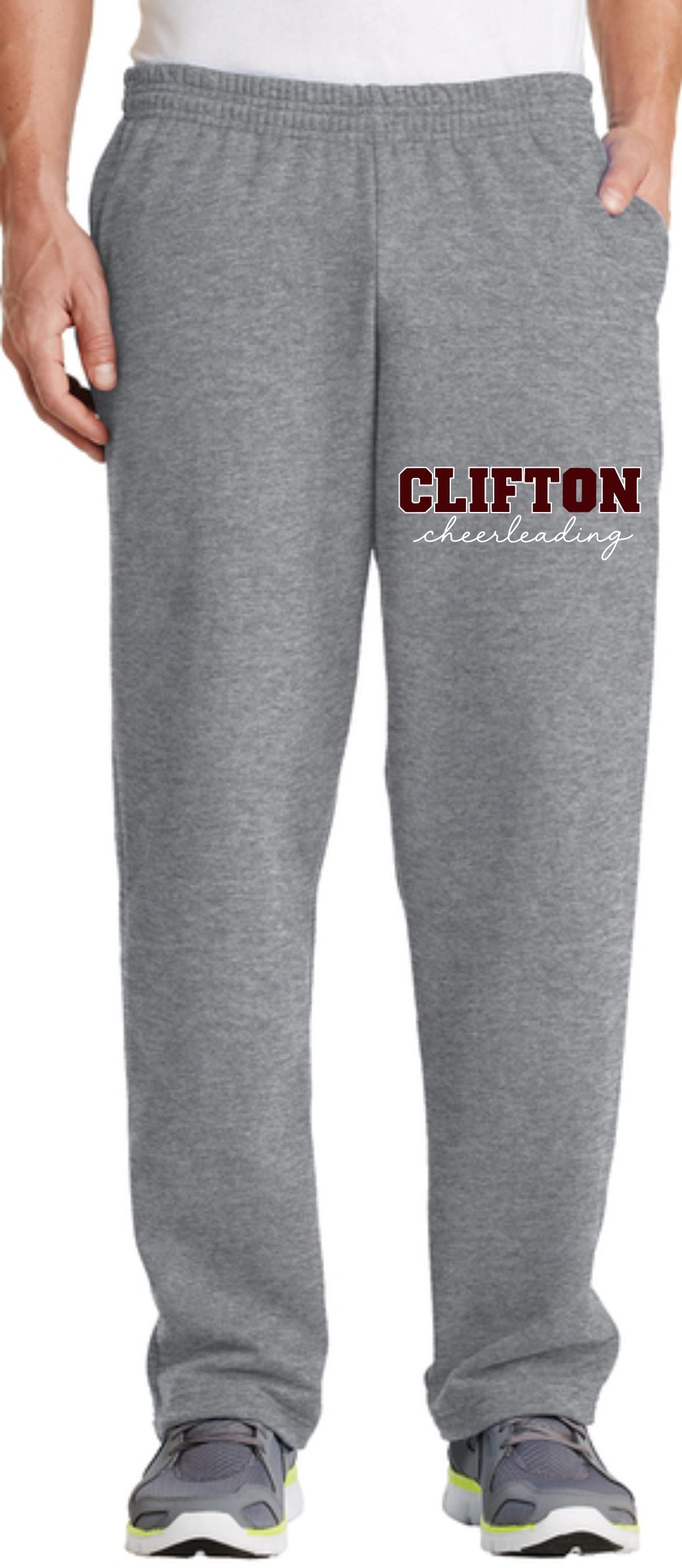 CHSC4 HEATHER GREY SWEATPANTS