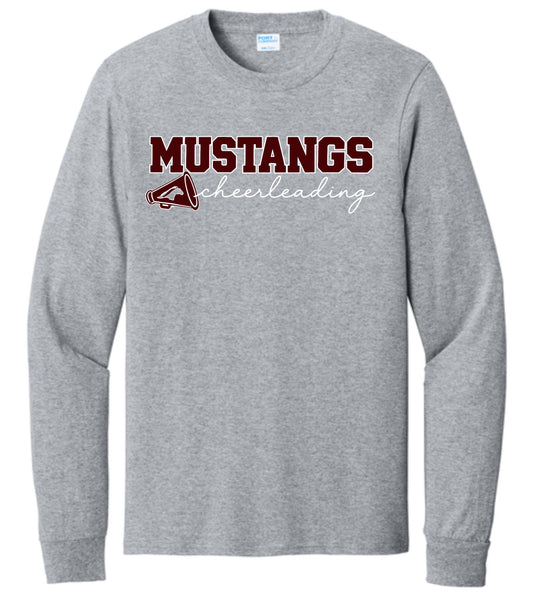CHSC8 HEATHER GREY COTTON LONG SLEEVE