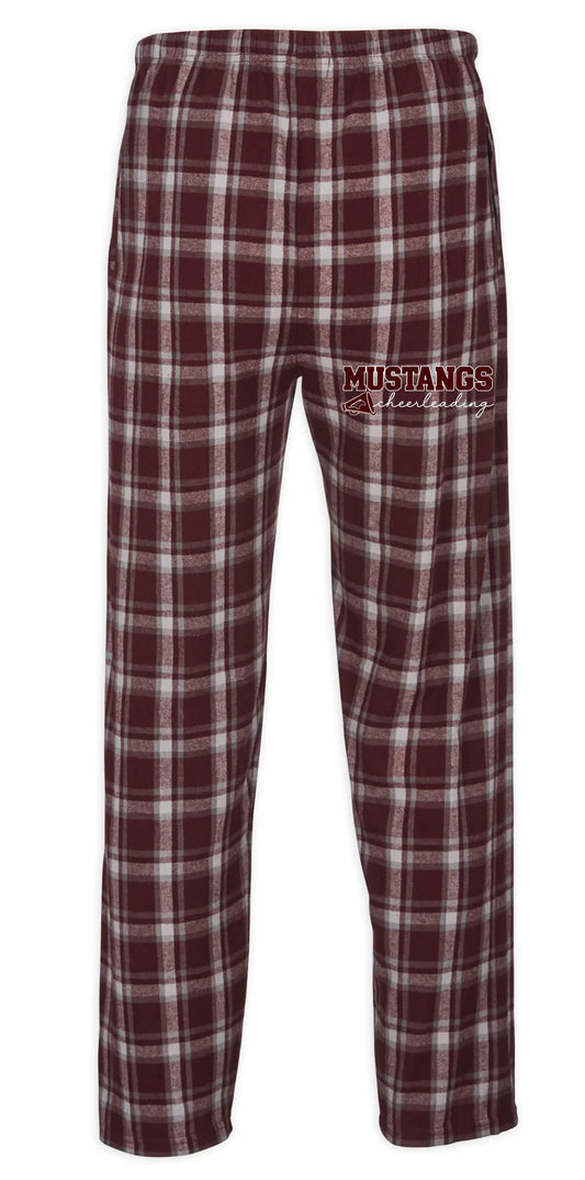 CHSC9 MAROON PLAID PAJAMA PANTS
