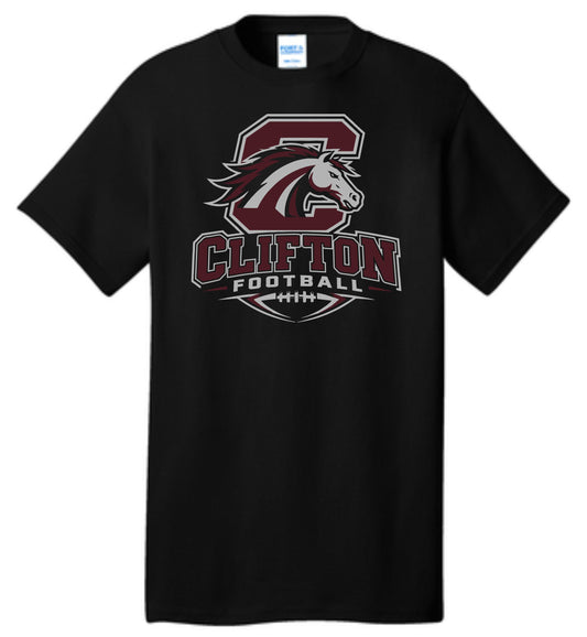 CJM BLACK COTTON TEE