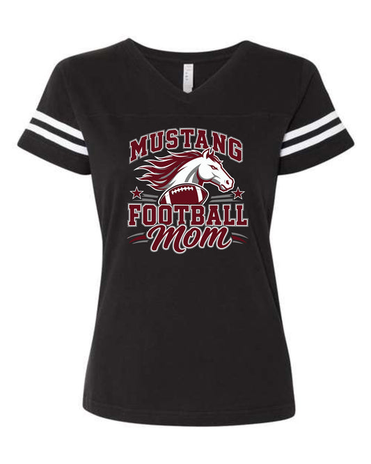 CJM MOM BLACK VNECK JERSEY
