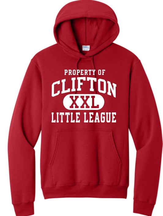 CLL RED 50/50 HOODIE DESIGN 3