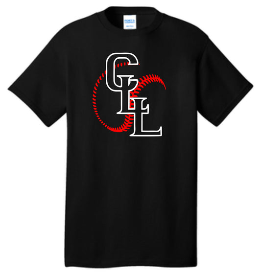 CLL BLACK COTTON TEE DESIGN 1