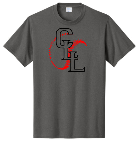 CLL CHARCOAL COTTON TEE DESIGN 1