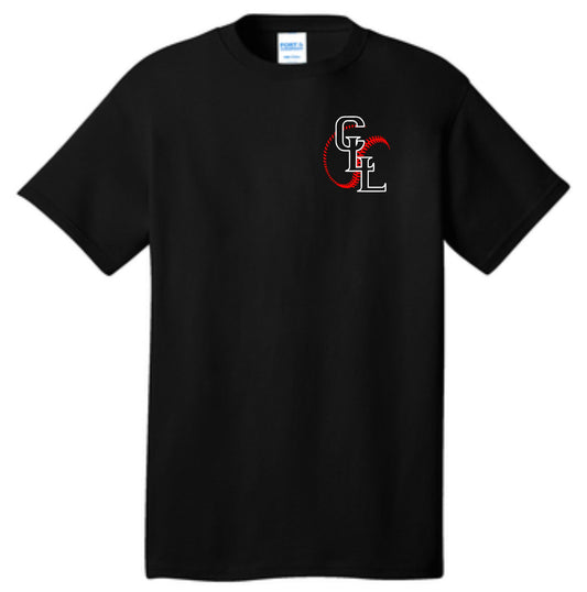 CLL BLACK COTTON TEE DESIGN 2