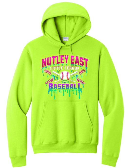 EAST LL NEON YELLOW DRIP HOODIE