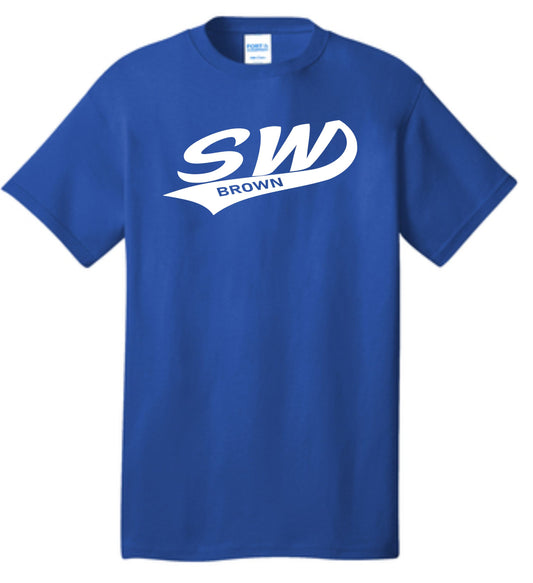 EAST LL SW BROWN COTTON TEE