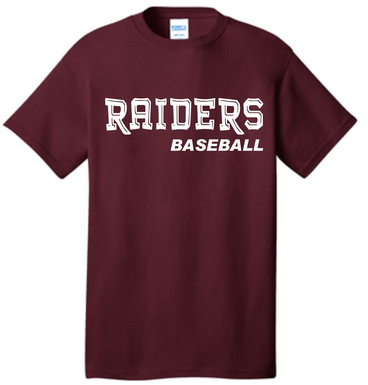 NHSB MAROON COTTON TEE