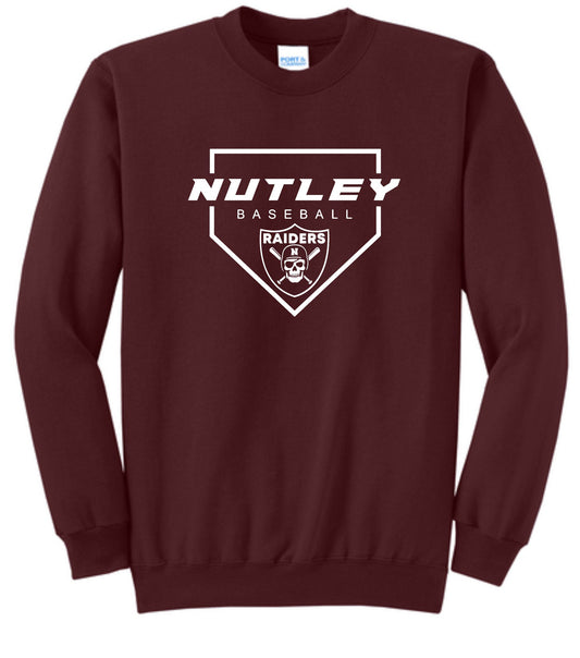 NHSB MAROON 50/50 CREW SWEATSHIRT