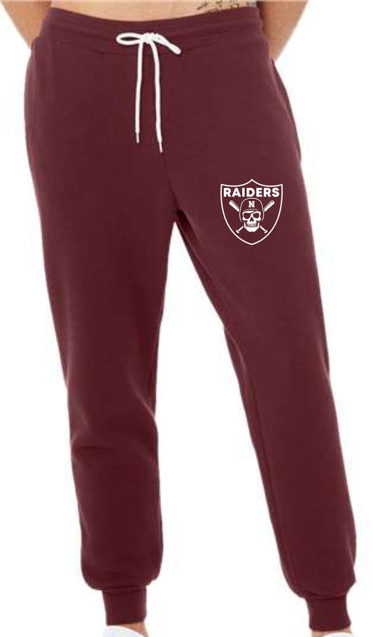 NHSB MAROON 50/50 JOGGERS