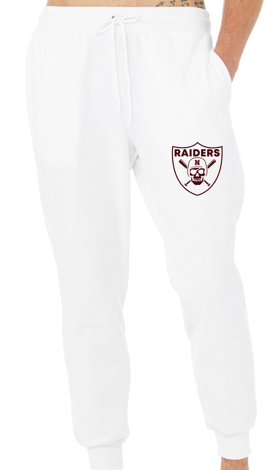 NHSB WHITE 50/50 JOGGERS