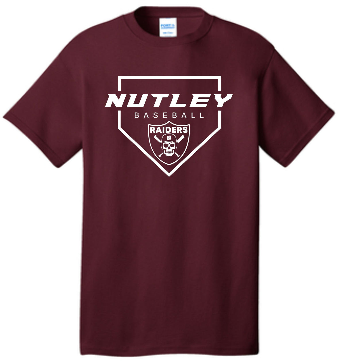 NHSB MAROON COTTON TEE