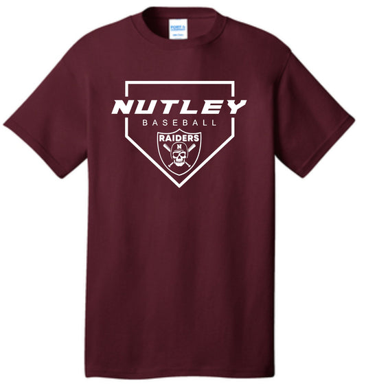 NHSB MAROON COTTON TEE