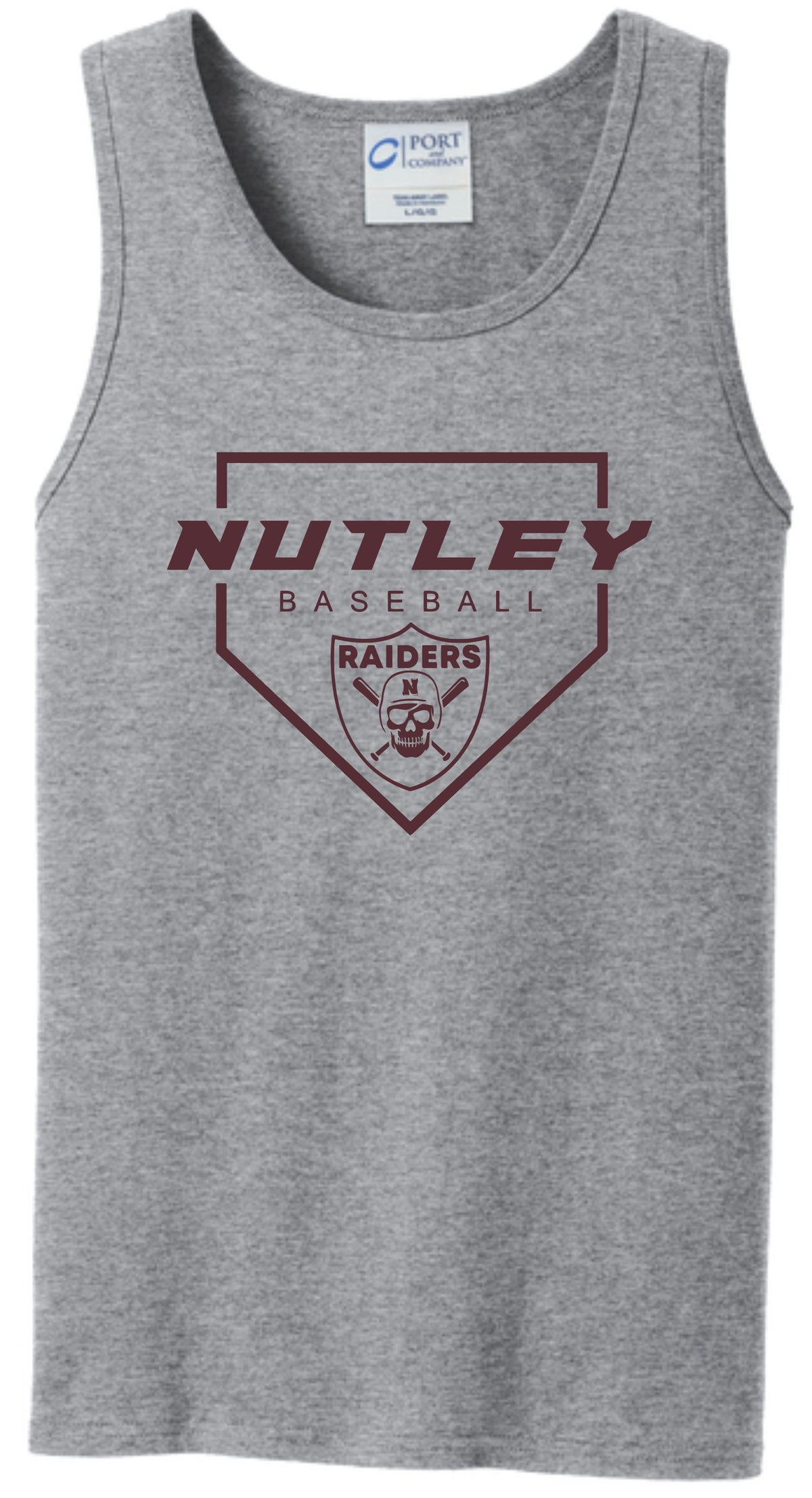NHSB HEATHER GREY ADULT TANK