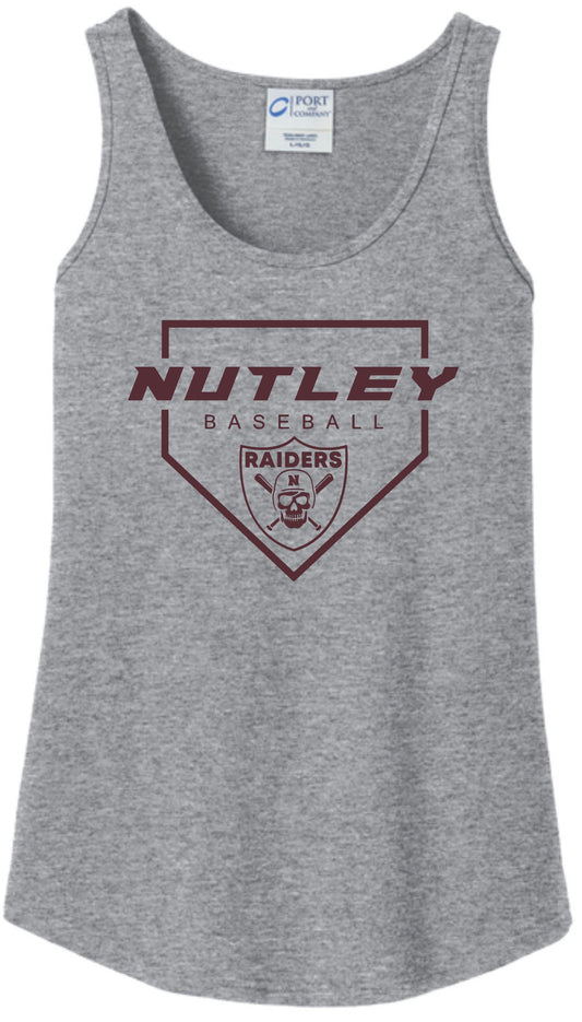 NHSB HEATHER GREY LADIES TANK