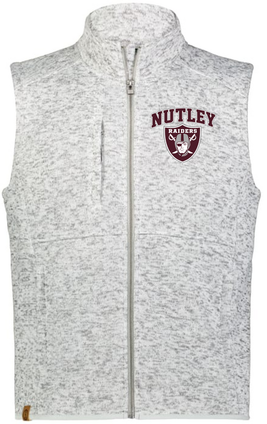 NHSF FLEECE SWEATER VEST EMBROIDERED LOGO