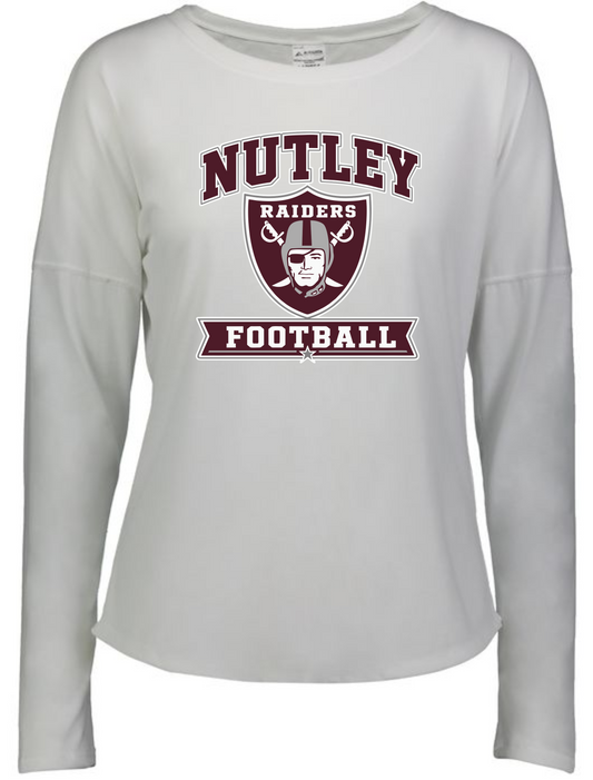 NHSF GREY LADIES TRIBLEND LONG SLEEVE
