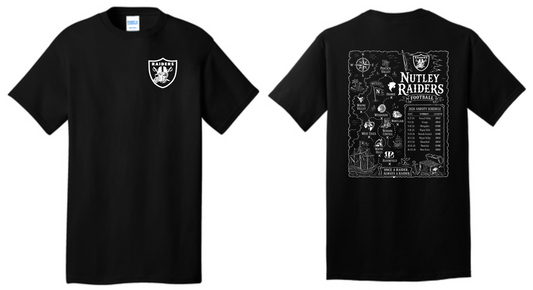 NHSF BLACK 50/50 SCHEDULE TEE