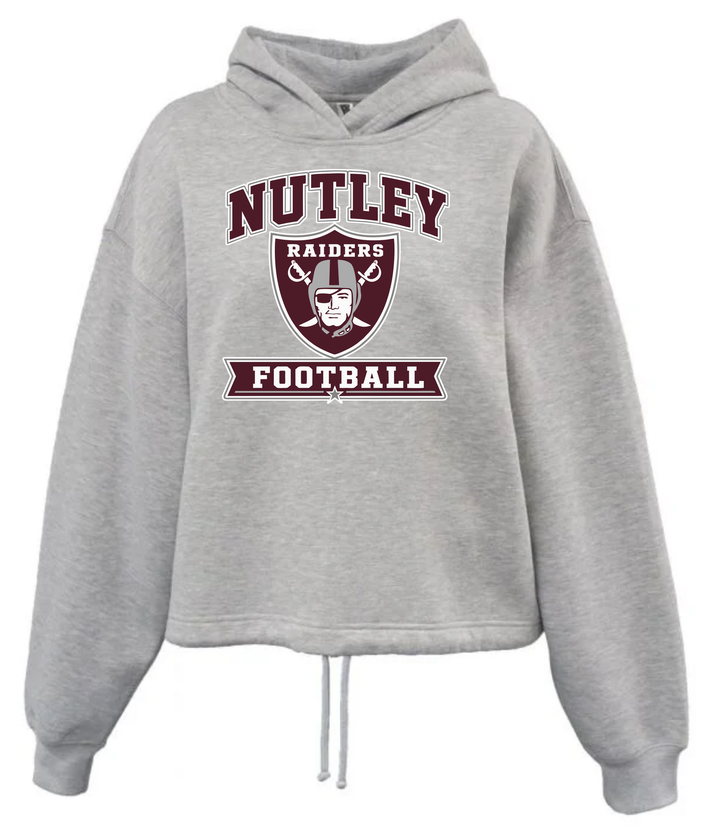 NHSF GREY WOMENS SPORT HOODIE