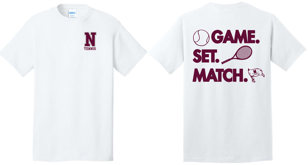 NHST WHITE COTTON TEE