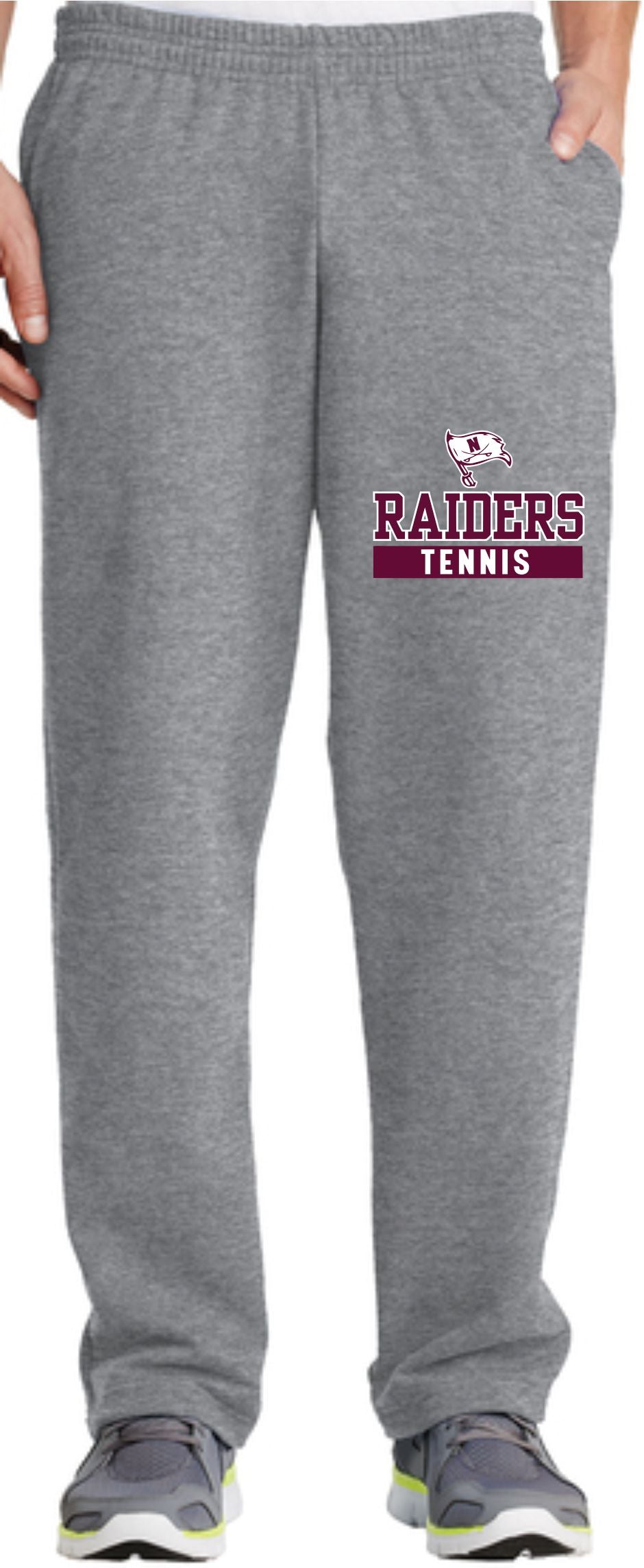 NHST HEATHER GREY SWEATPANTS