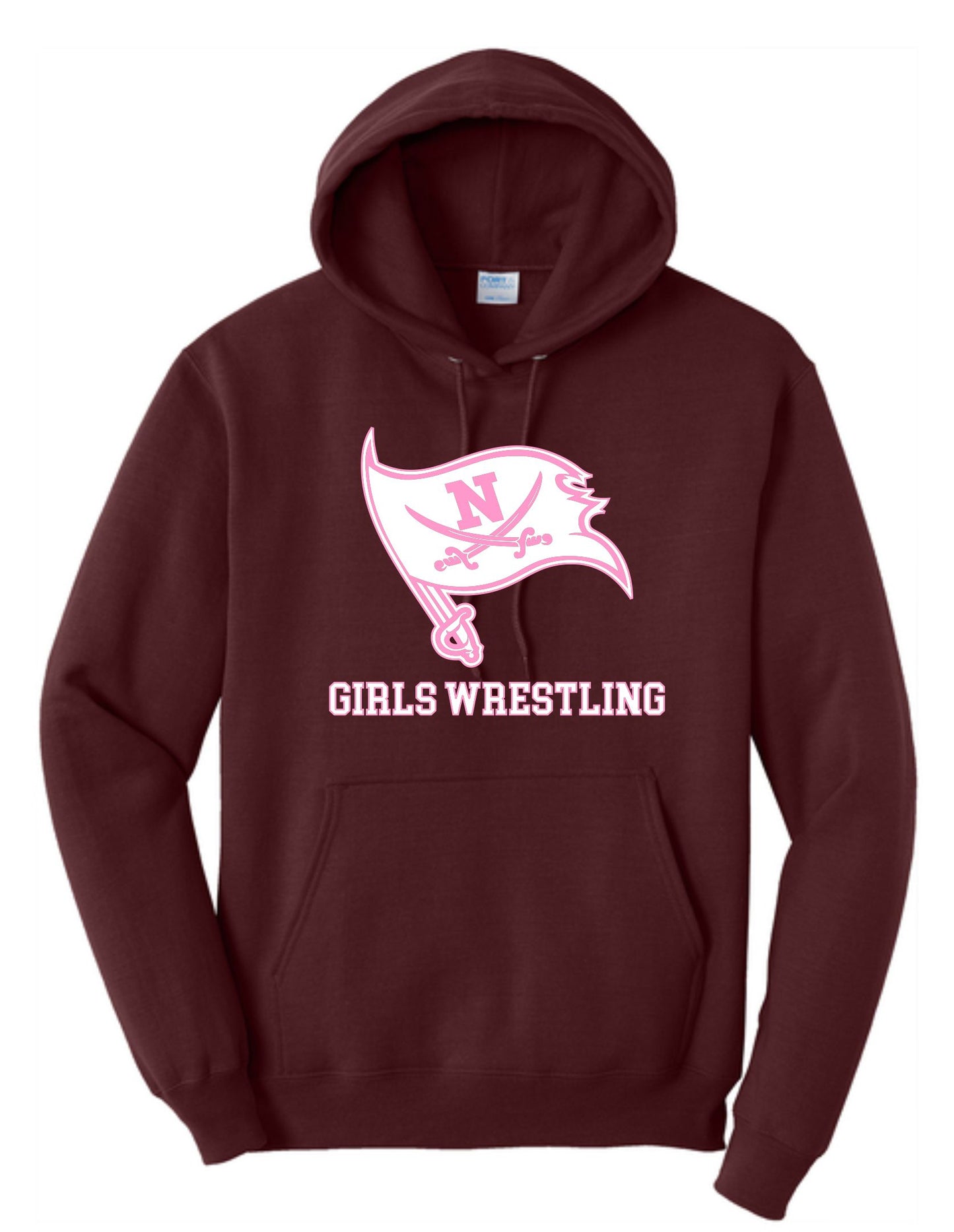 NHSW MAROON HOODIE