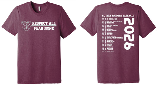 NHSB TRIBLEND SCHEDULE TEE 26