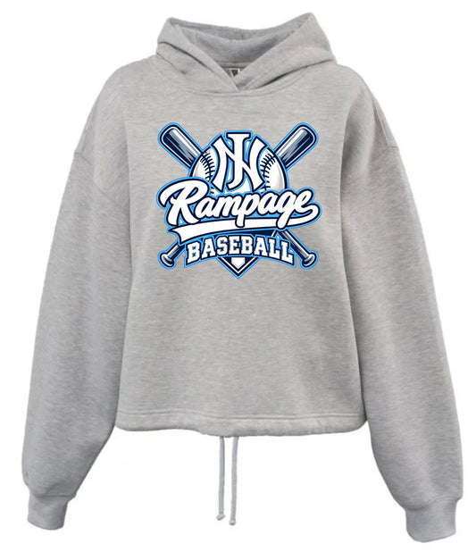 NJR HEATHER GREY LADIES SPORT HOODIE