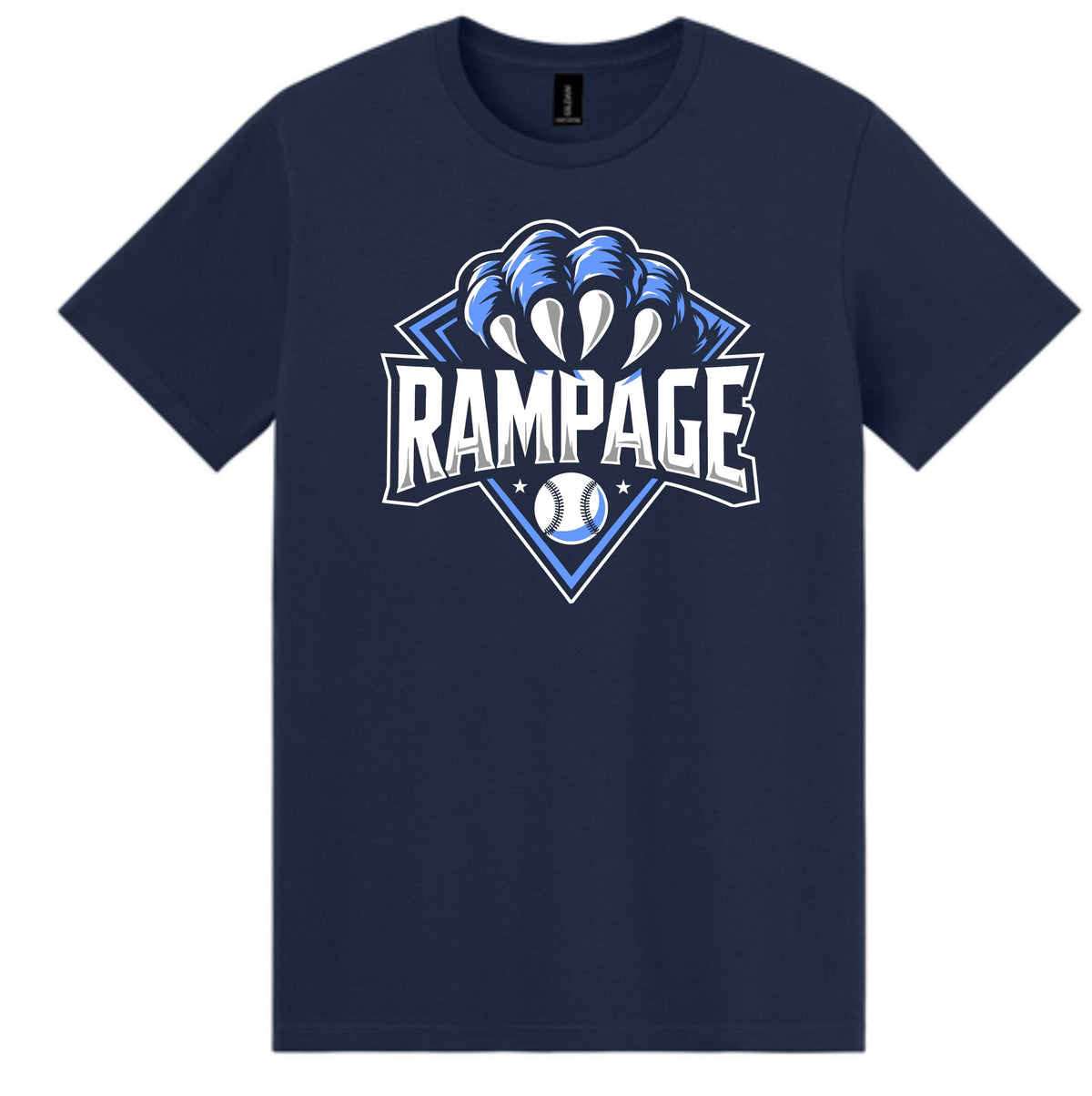 NJR NAVY COTTON TEE
