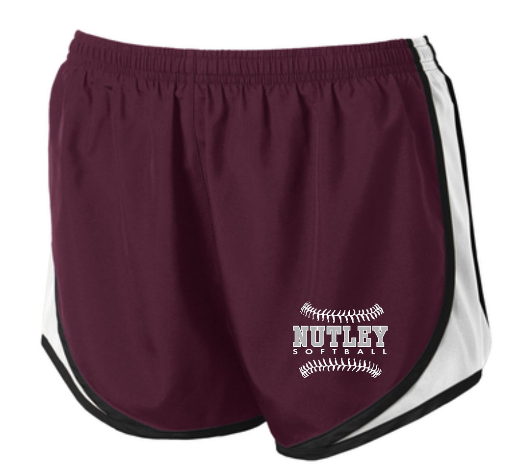NRS MAROON LADIES DRIFIT CADENCE SHORTS
