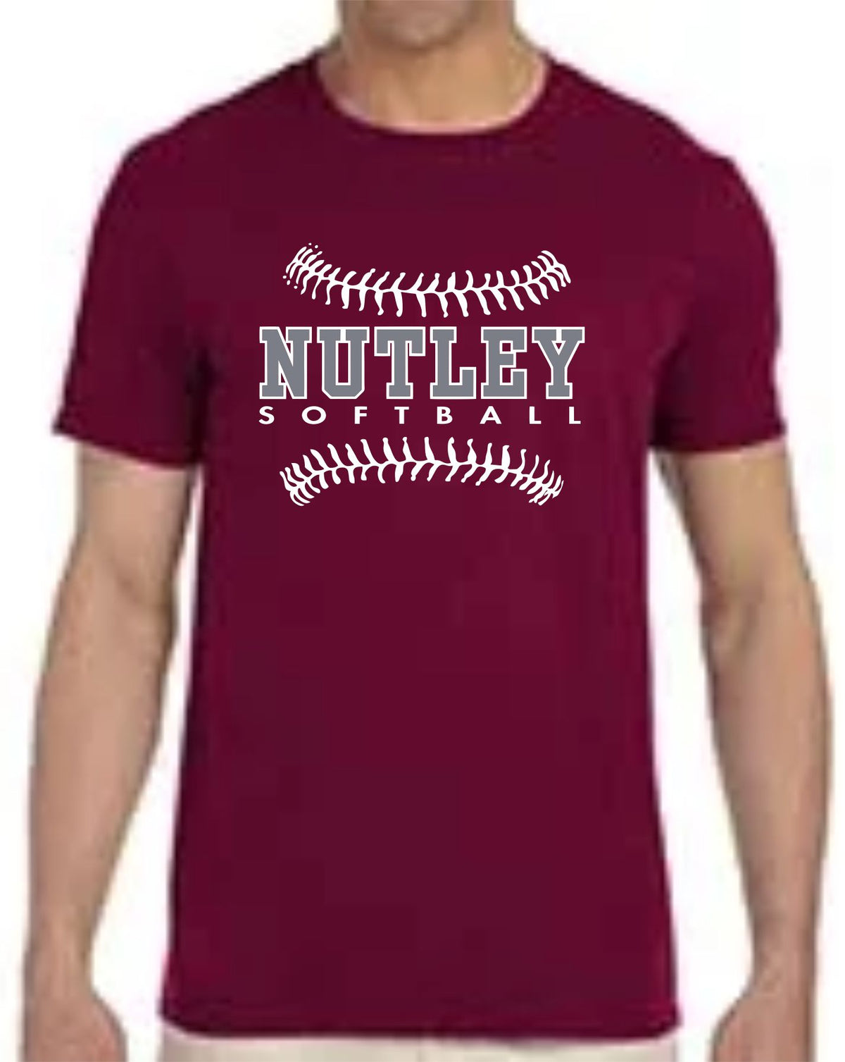 NRS MAROON PRE-SHRUNK COTTON TEE