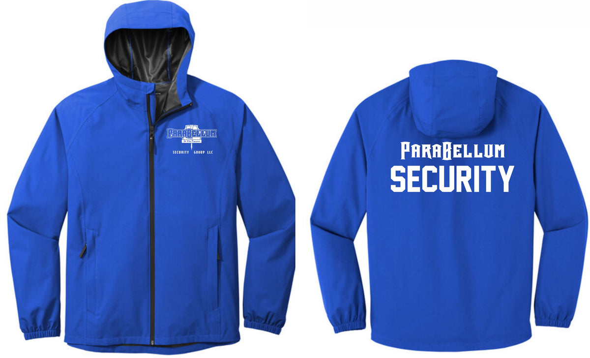 PSG BLUE WATERPROOF HOODED RAIN JACKET