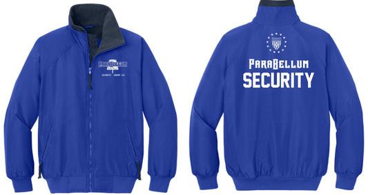 PSG WEATHER RESISTANT BLUE FLEECE LINED JACKET