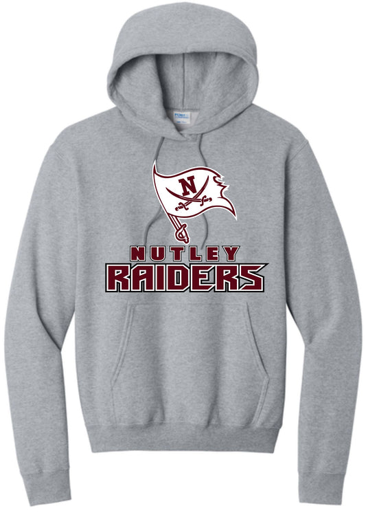 RAIDER FLAG LOGO HOODIE