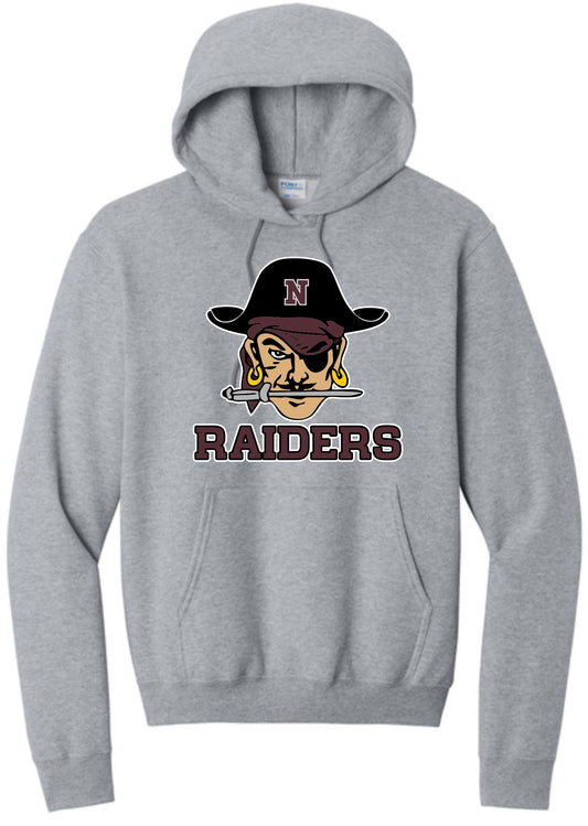 RAIDER HEAD LOGO HOODIE