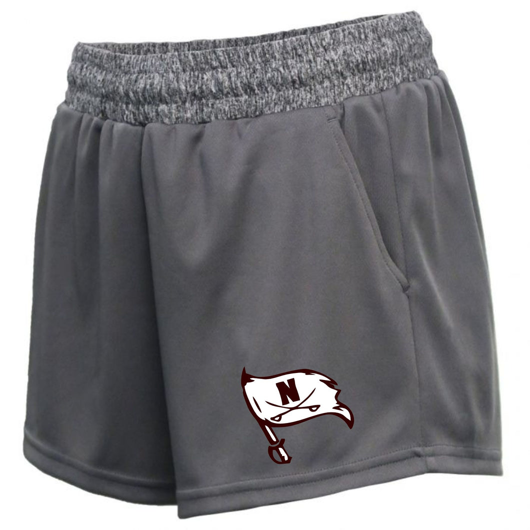 RAIDER LADIES TRACK SHORTS