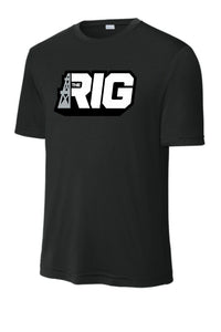 THE RIG BLACK DRIFIT SHORT SLEEVE TEE