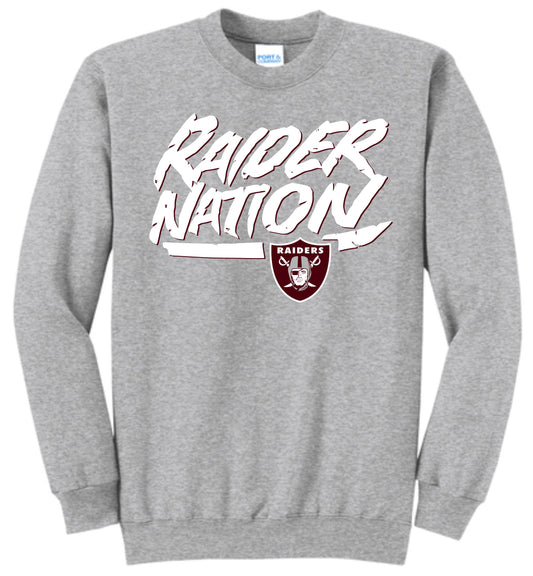 RNG HEATHER GREY 50/50 SWEATSHIRT
