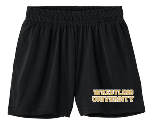 BLACK POCKETED PERFORMANCE SHORTS