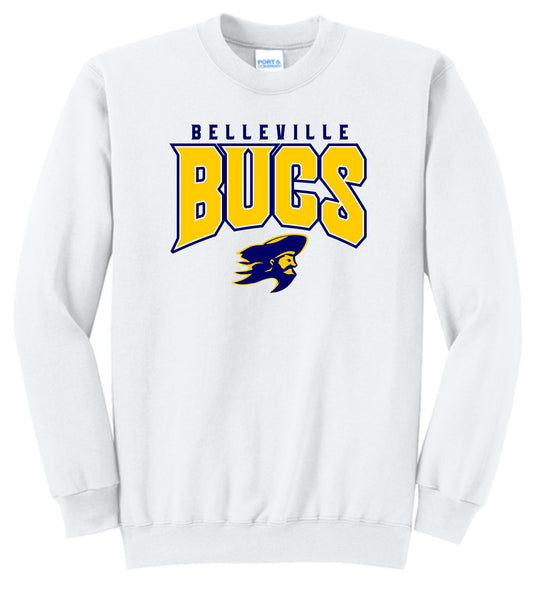 BUS WHITE CREW SWEATSHIRT
