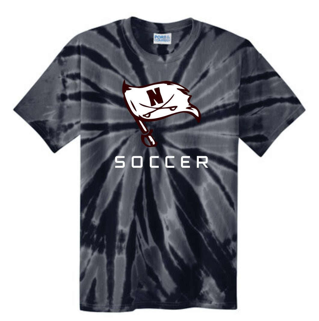 NHSS BLACK COTTON TIE DYE TEE