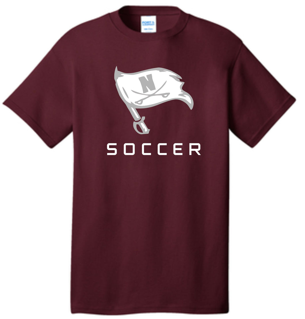 NHSS MAROON COTTON TEE