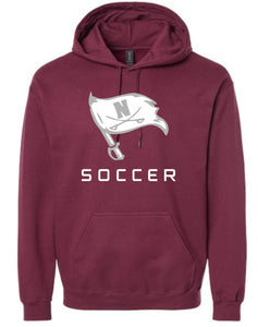 NHSS MAROON 50/50 FLEECE HOODIE