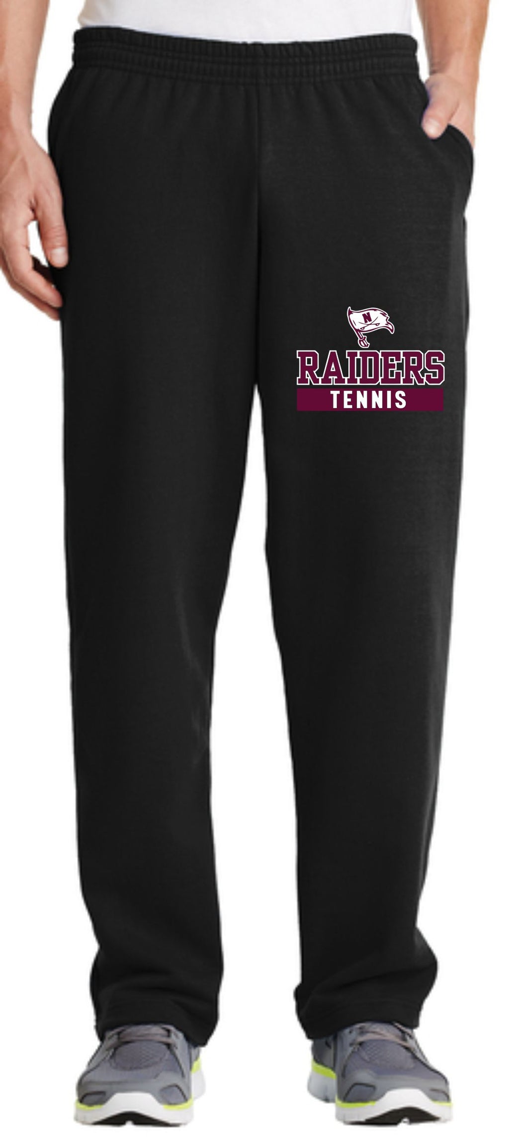 NHST BLACK SWEATPANTS